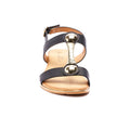 Black - Pack Shot - Lunar Womens-Ladies Renoir Sandals