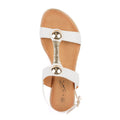 White - Lifestyle - Lunar Womens-Ladies Renoir Sandals