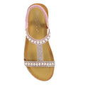 Lilac - Lifestyle - Lunar Womens-Ladies Tancy Pearl Sandals
