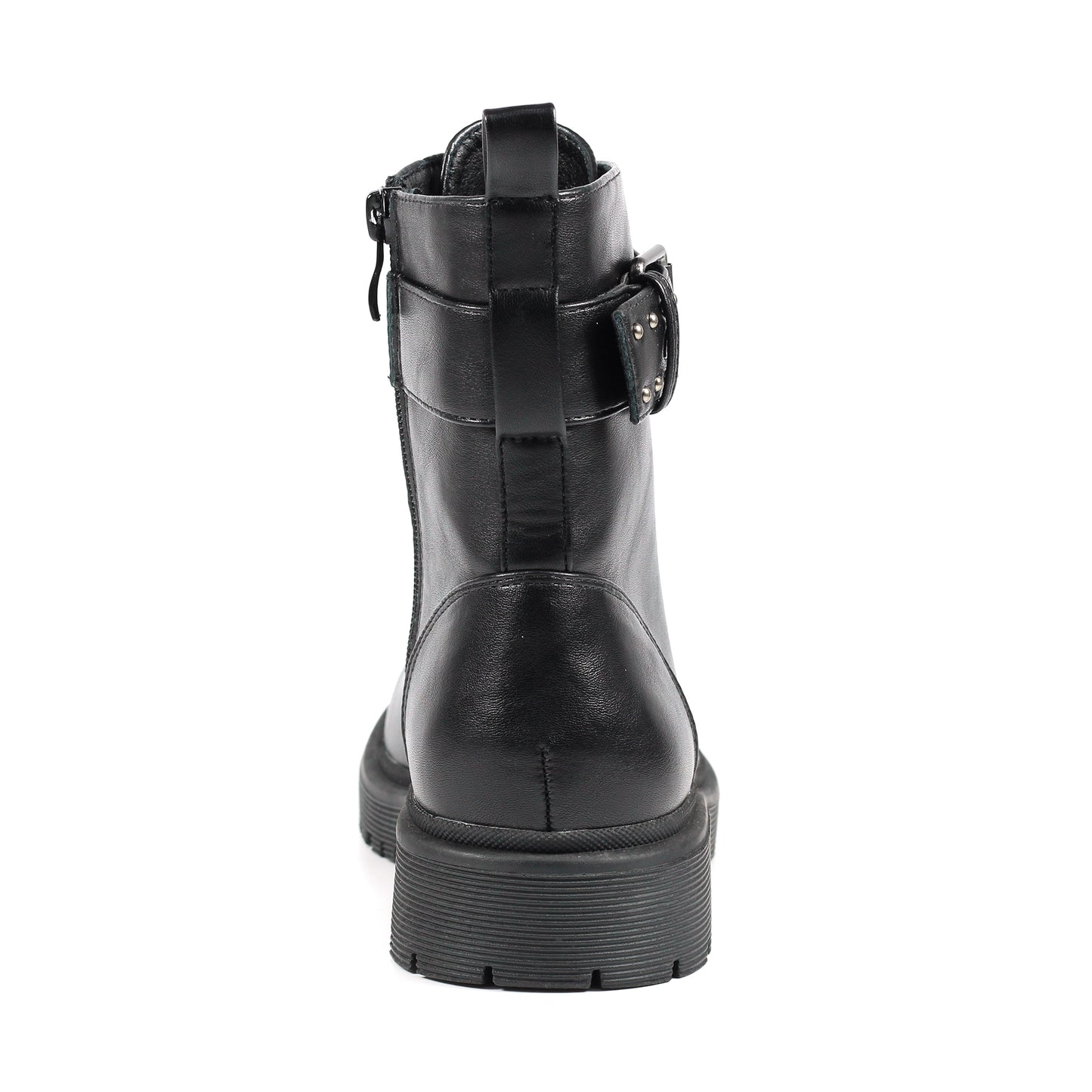 Black - Back - Lunar Womens-Ladies Emerson Ankle Boots