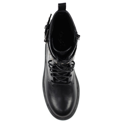 Black - Lifestyle - Lunar Womens-Ladies Emerson Ankle Boots