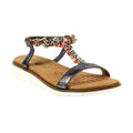 Pewter - Front - Lunar Womens-Ladies Tempo Sandals