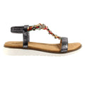Pewter - Side - Lunar Womens-Ladies Tempo Sandals