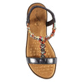 Pewter - Lifestyle - Lunar Womens-Ladies Tempo Sandals