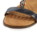Pewter - Close up - Lunar Womens-Ladies Tempo Sandals