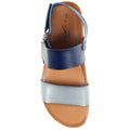 Grey - Pack Shot - Lunar Womens-Ladies Deanna II Sling Back Sandals