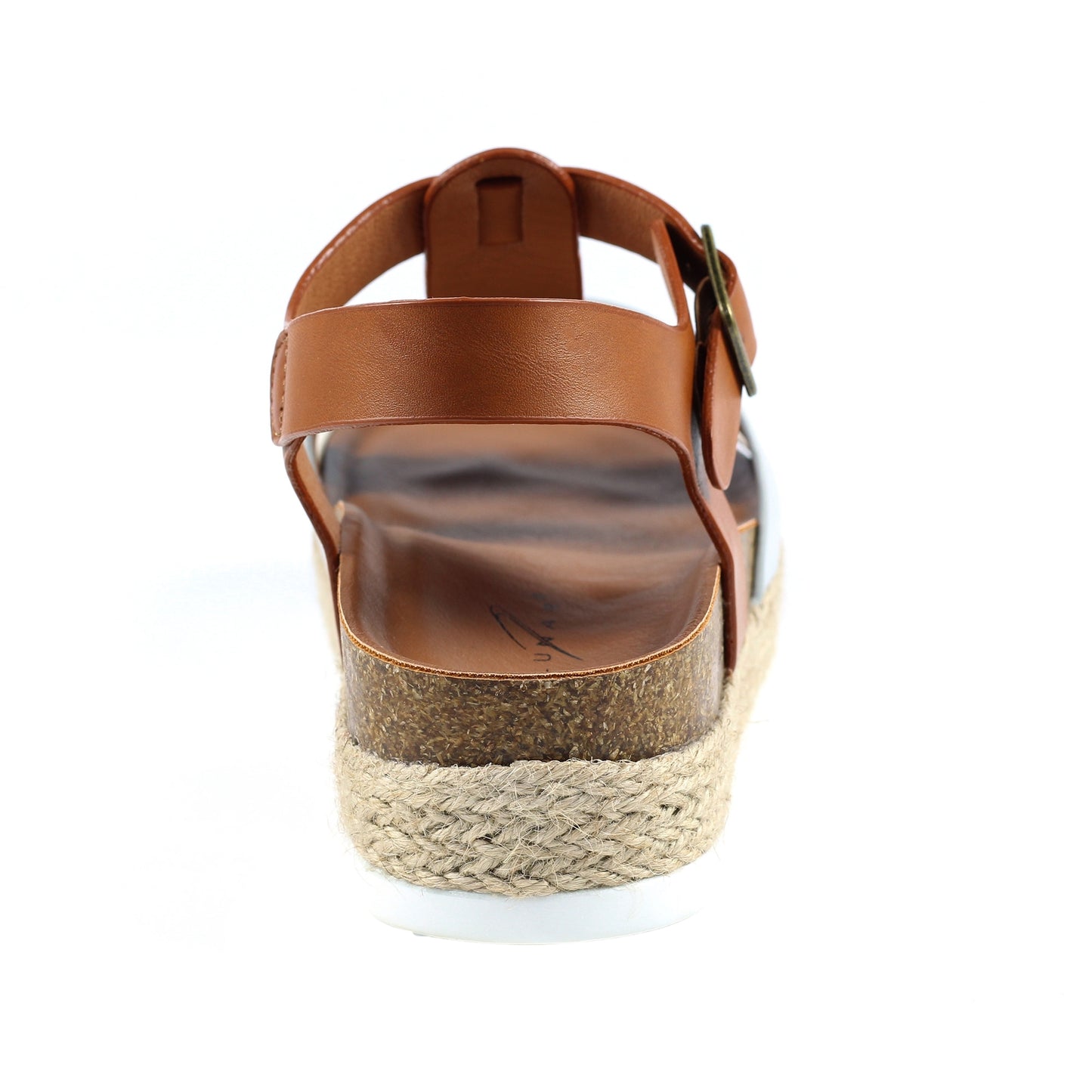 Tan - Back - Lunar Womens-Ladies Rage Sandals
