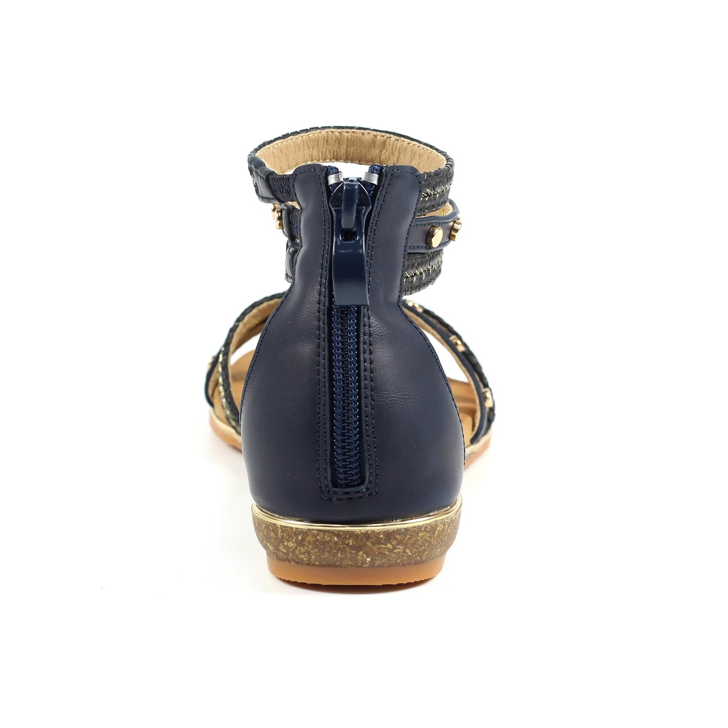 Blue - Back - Lunar Womens-Ladies Ollerton Sandals