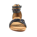 Blue - Close up - Lunar Womens-Ladies Ollerton Sandals
