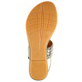 Pewter - Lifestyle - Lunar Womens-Ladies Dawley Sandals