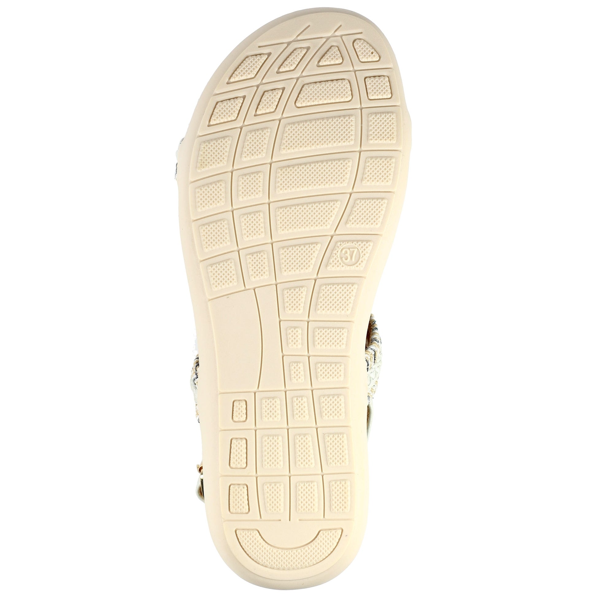 White - Lifestyle - Lunar Womens-Ladies Sidcup Sandals