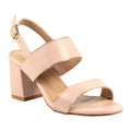 Pink - Front - Lunar Womens-Ladies Aldora Block Heel Sandals