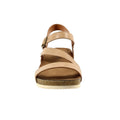 Beige - Lifestyle - Lunar Womens-Ladies Cluster Wedge Sandals