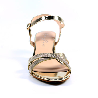 Gold - Pack Shot - Lunar Womens-Ladies Republic Sandals