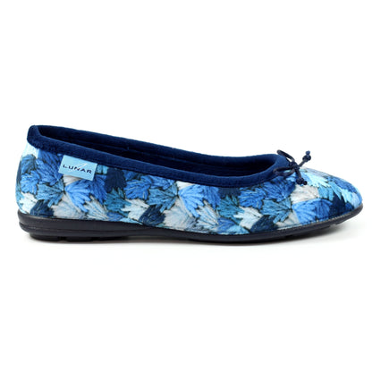 Blue - Lifestyle - Lunar Womens-Ladies Cancun Multi-Tone Slippers