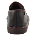 Brown - Side - Lazy Dogz Mens Duke Slippers