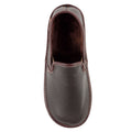 Brown - Pack Shot - Lazy Dogz Mens Duke Slippers