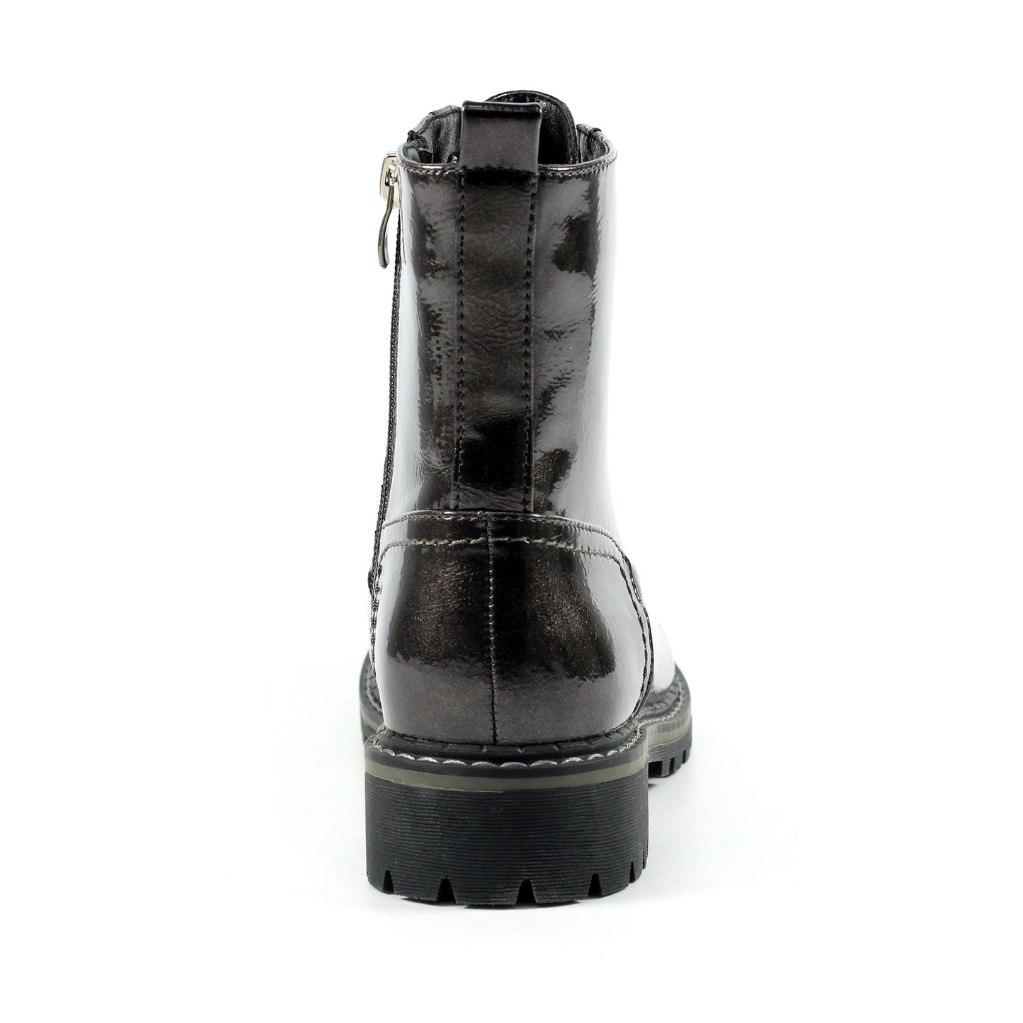 Grey - Back - Lunar Womens-Ladies Nala Ankle Boots