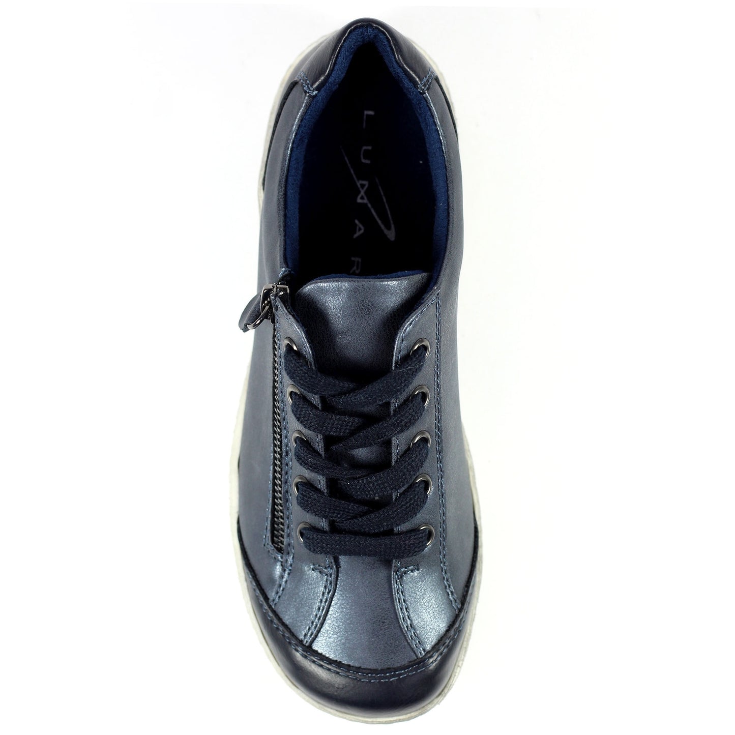 Blue - Lifestyle - Lunar Womens-Ladies Bianca Trainers