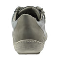 Grey - Back - Lunar Womens-Ladies Bianca Trainers