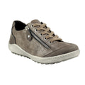 Taupe - Front - Lunar Womens-Ladies Bianca Trainers