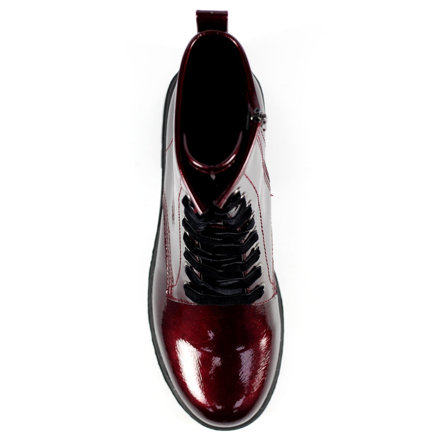 Burgundy - Pack Shot - Lunar Womens-Ladies Danni Ankle Boots