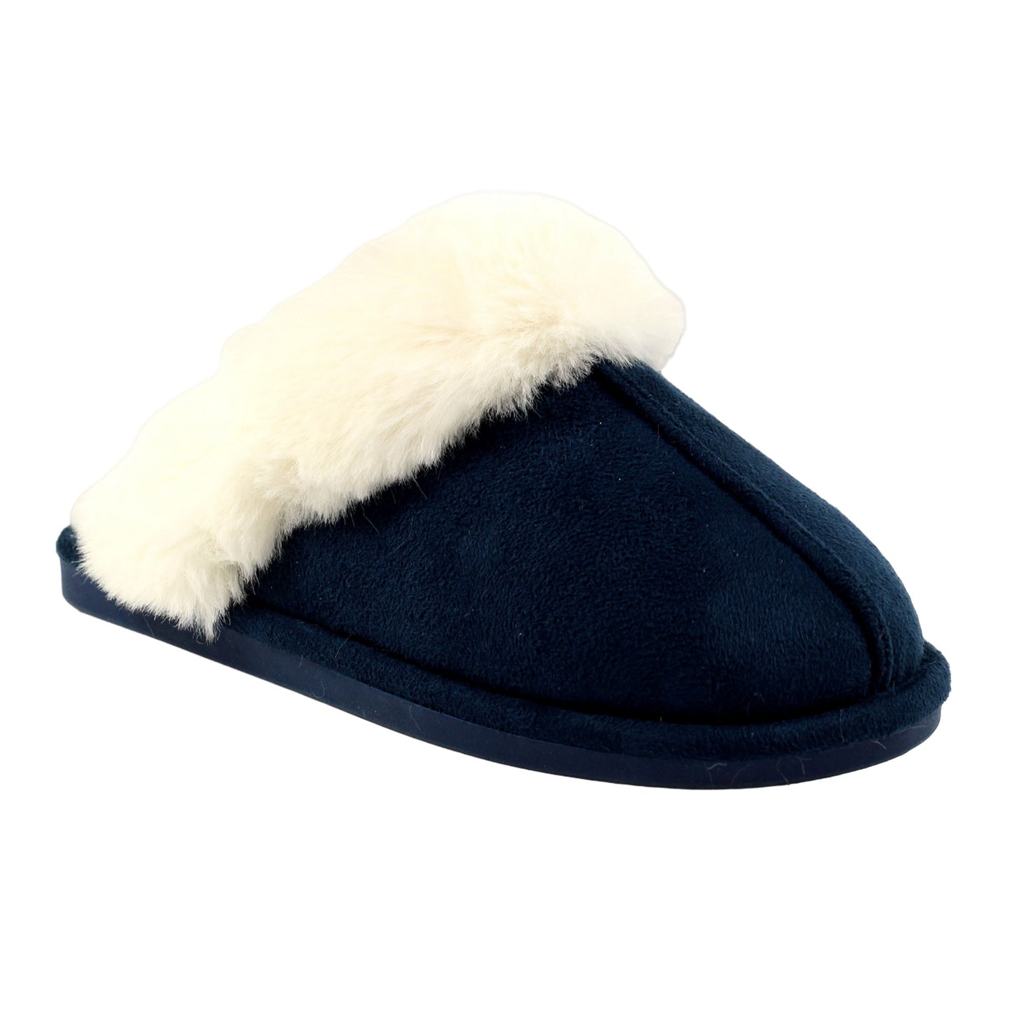 Blue - Front - Lunar Womens-Ladies Margarita II Slippers