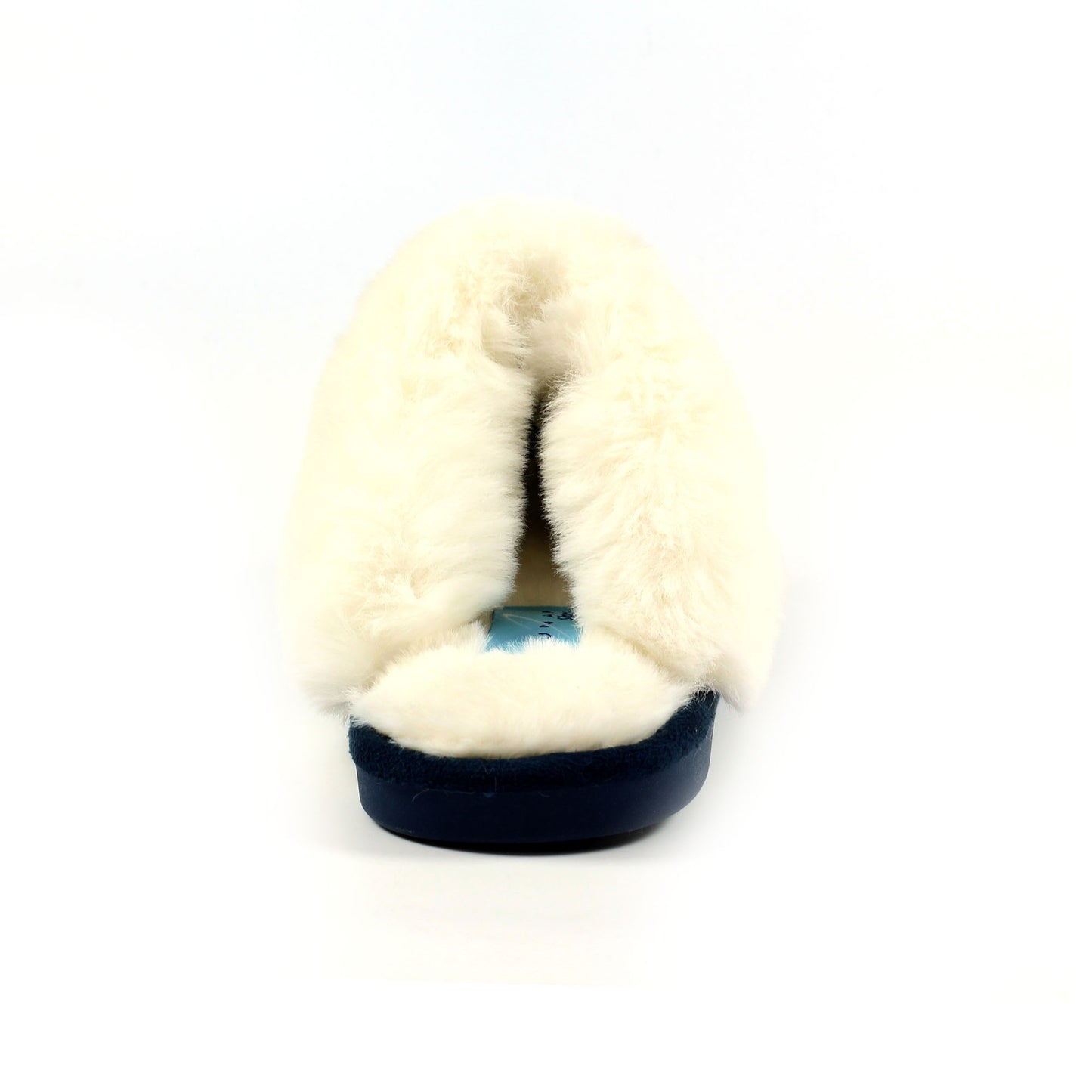 Blue - Back - Lunar Womens-Ladies Margarita II Slippers