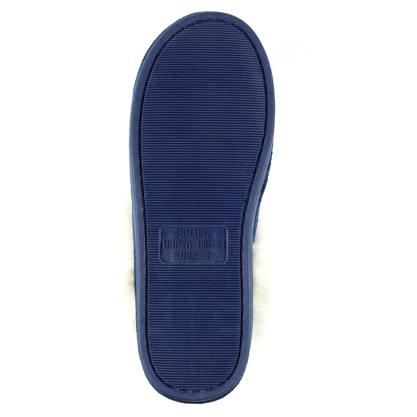 Blue - Side - Lunar Womens-Ladies Margarita II Slippers