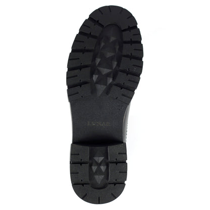 Black - Side - Lunar Womens-Ladies Poppins Ankle Boots