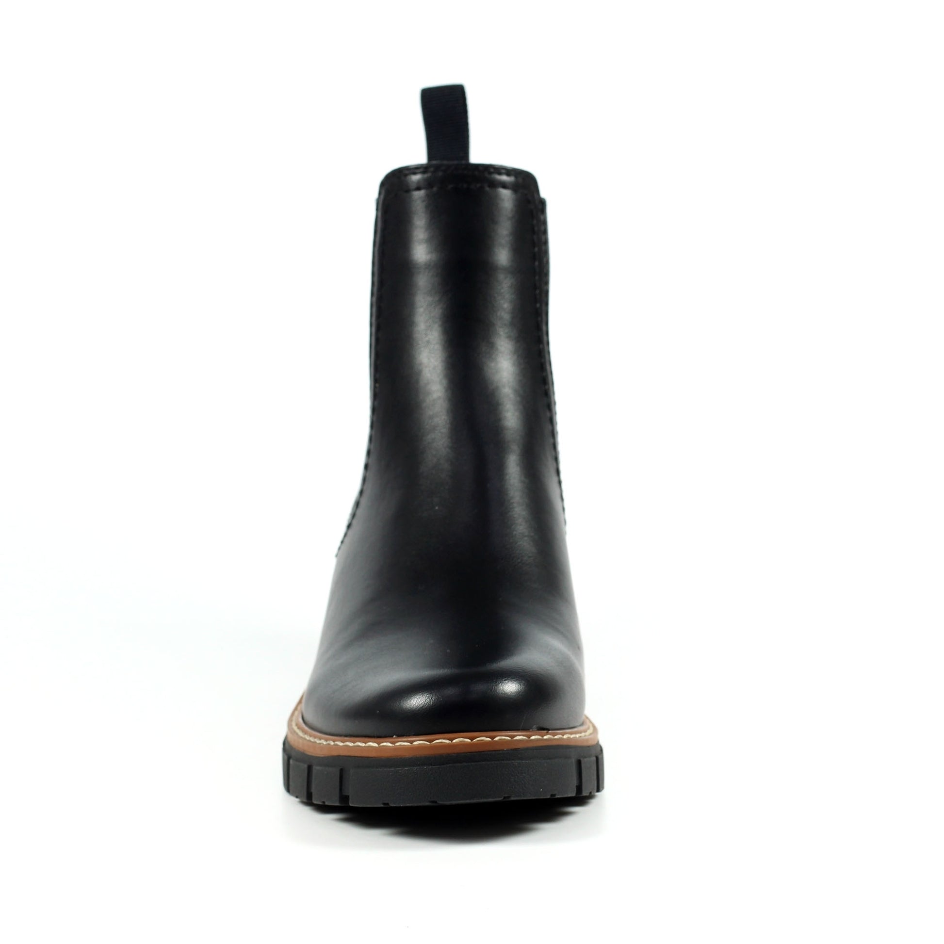 Black - Close up - Lunar Womens-Ladies Poppins Ankle Boots