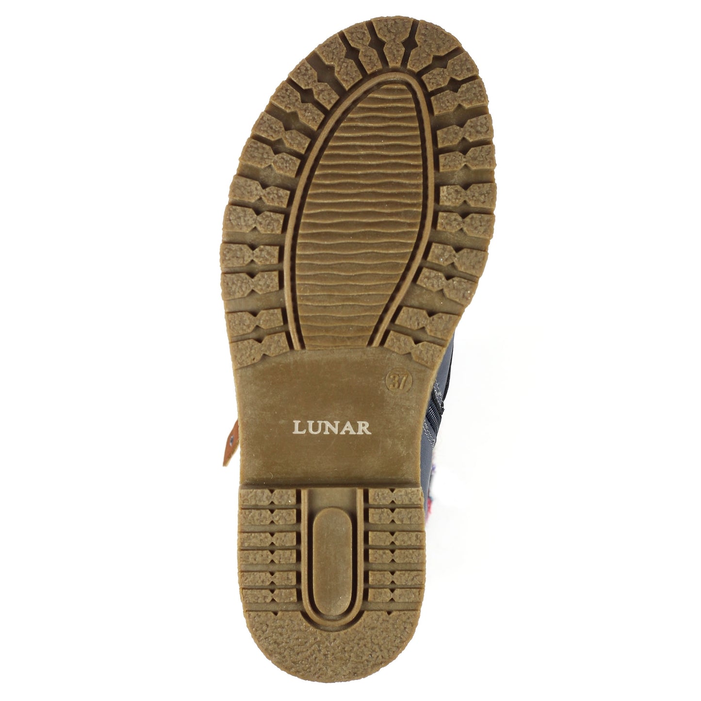 Blue - Side - Lunar Womens-Ladies Jalapeno Waterproof Ankle Boots