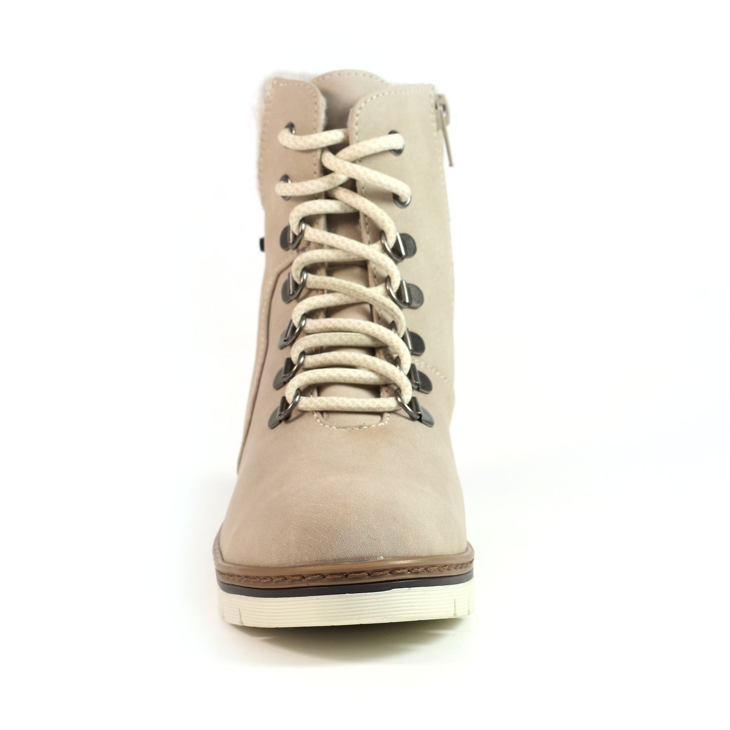 Stone - Pack Shot - Lunar Womens-Ladies Wolfsburg Waterproof Winter Boots