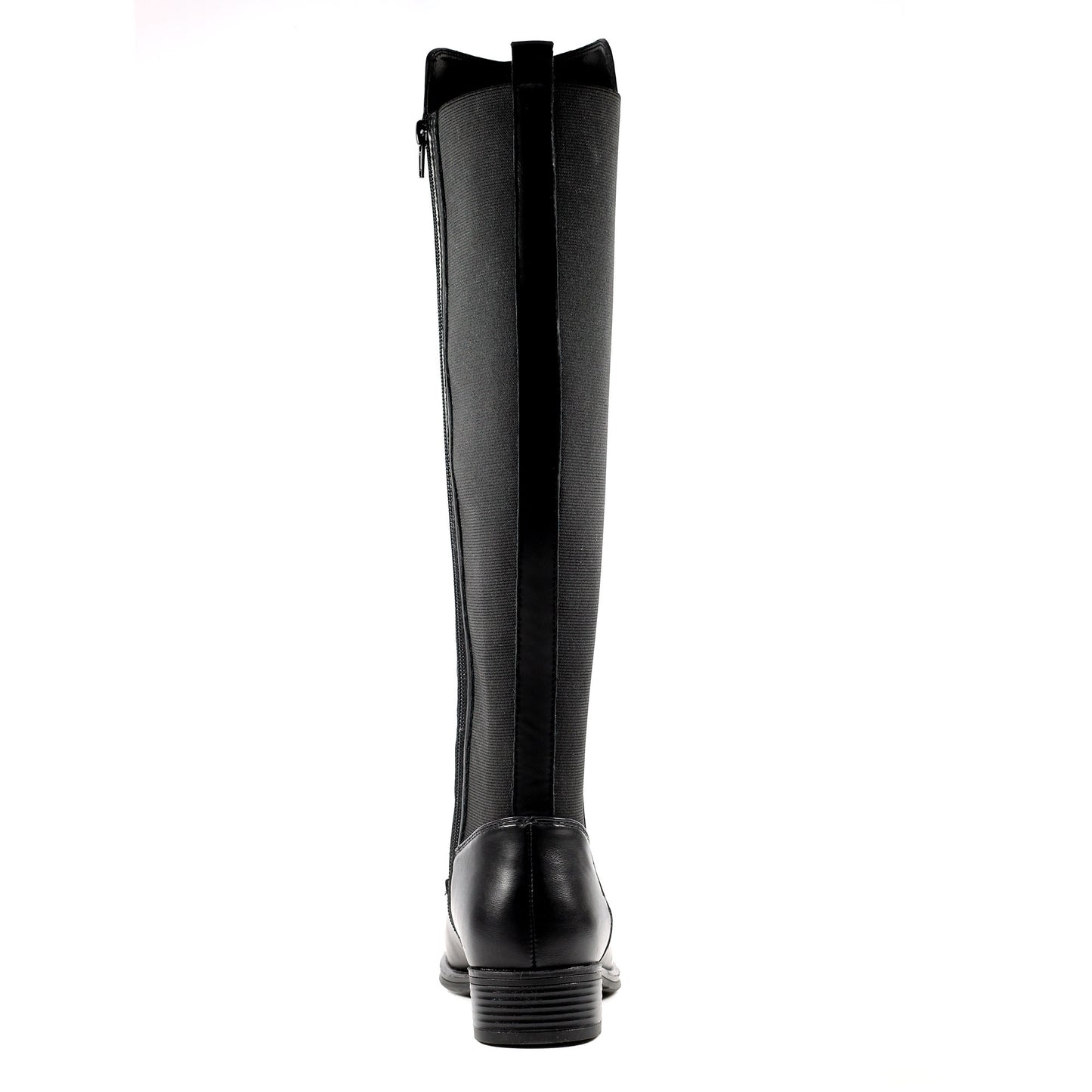 Black - Back - Lunar Womens-Ladies Winford Long Boots