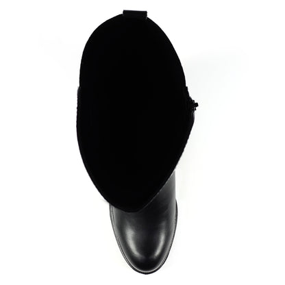 Black - Lifestyle - Lunar Womens-Ladies Winford Long Boots