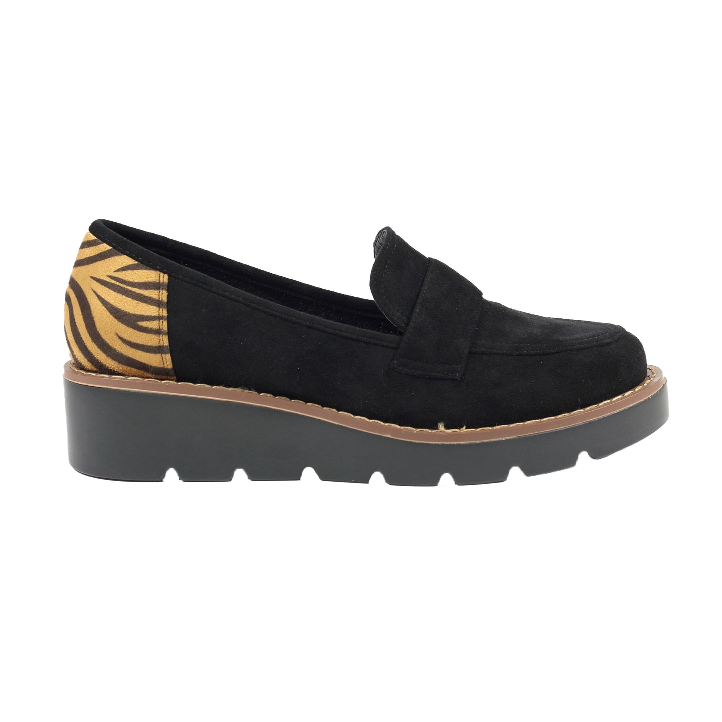 Black - Side - Lunar Womens-Ladies Sinclair Shoes