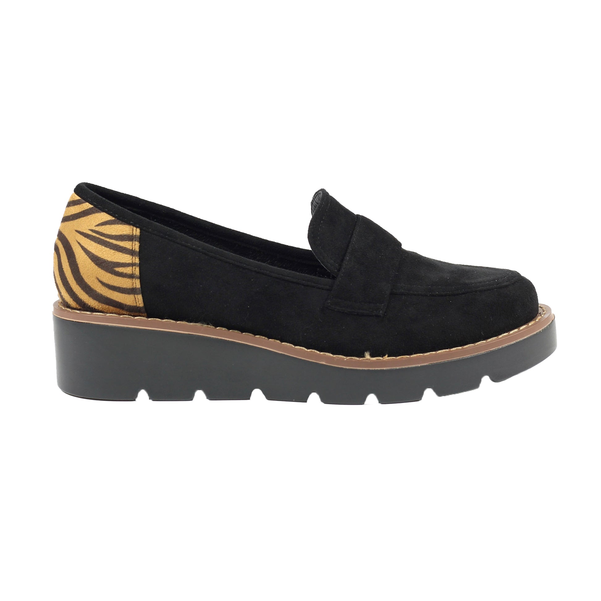 Black - Side - Lunar Womens-Ladies Sinclair Shoes