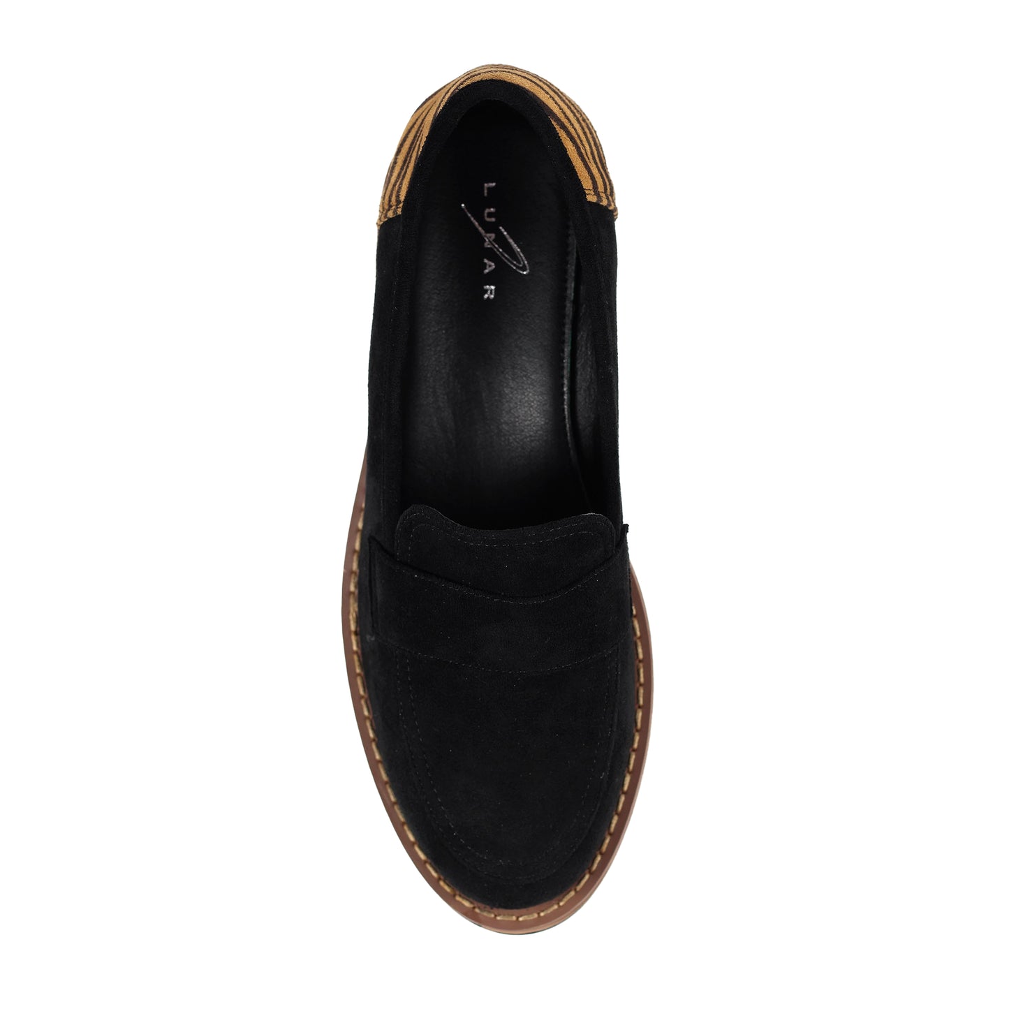 Black - Pack Shot - Lunar Womens-Ladies Sinclair Shoes