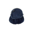 Blue - Close up - Lazy Dogz Mens Worley Suede Slippers