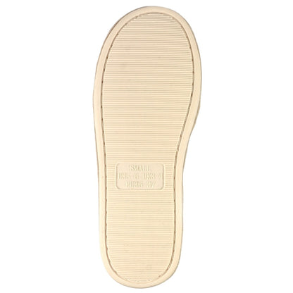 Mink - Pack Shot - Lunar Womens-Ladies Ocelot Print Slippers