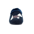 Blue - Close up - Lazy Dogz Womens-Ladies Monique Scottish Terrier Slippers