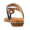 Navy - Back - Lunar Womens-Ladies Ezra Sandals