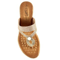 Rose Gold - Pack Shot - Lunar Womens-Ladies Ezra Sandals