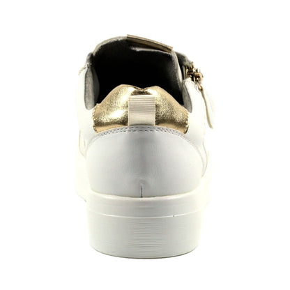 White - Back - Lunar Womens-Ladies Nia Trainers