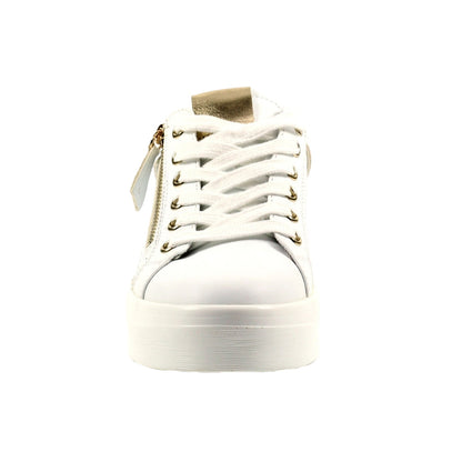 White - Pack Shot - Lunar Womens-Ladies Nia Trainers