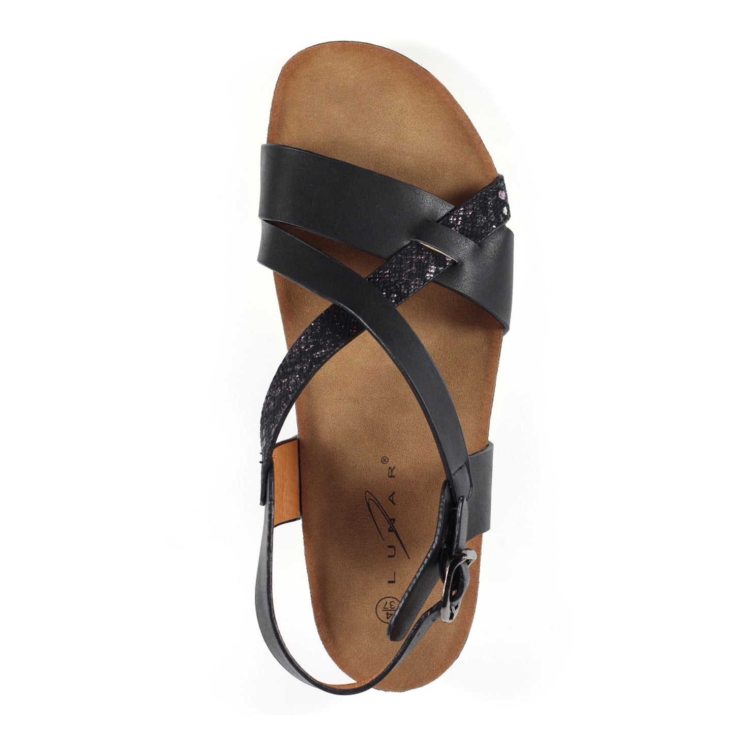 Black - Lifestyle - Lunar Womens-Ladies Liberty Sandals