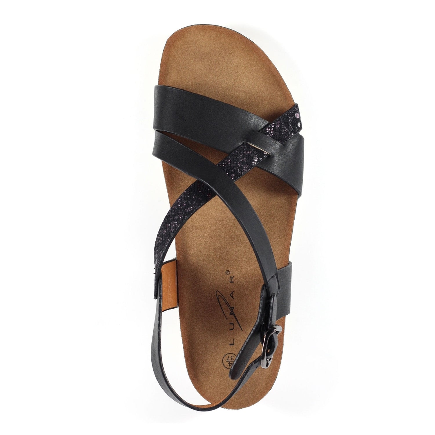 Black - Lifestyle - Lunar Womens-Ladies Liberty Sandals