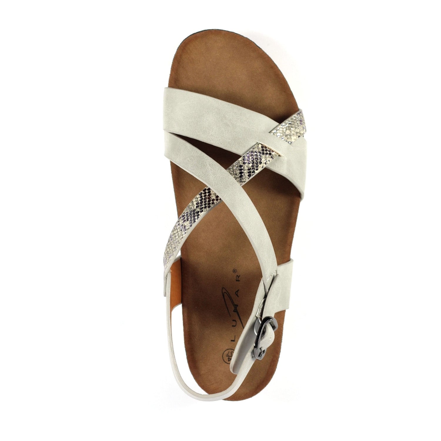 Grey - Lifestyle - Lunar Womens-Ladies Liberty Sandals