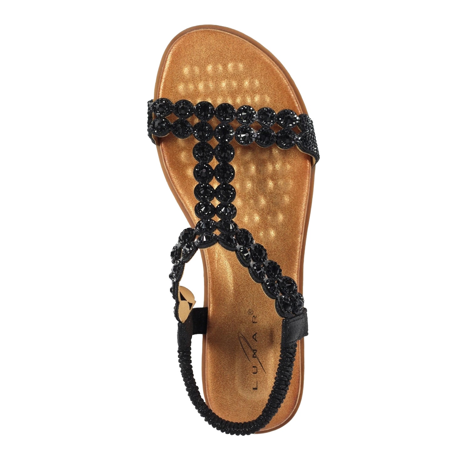 Black - Lifestyle - Lunar Womens-Ladies Ashfield Sandals