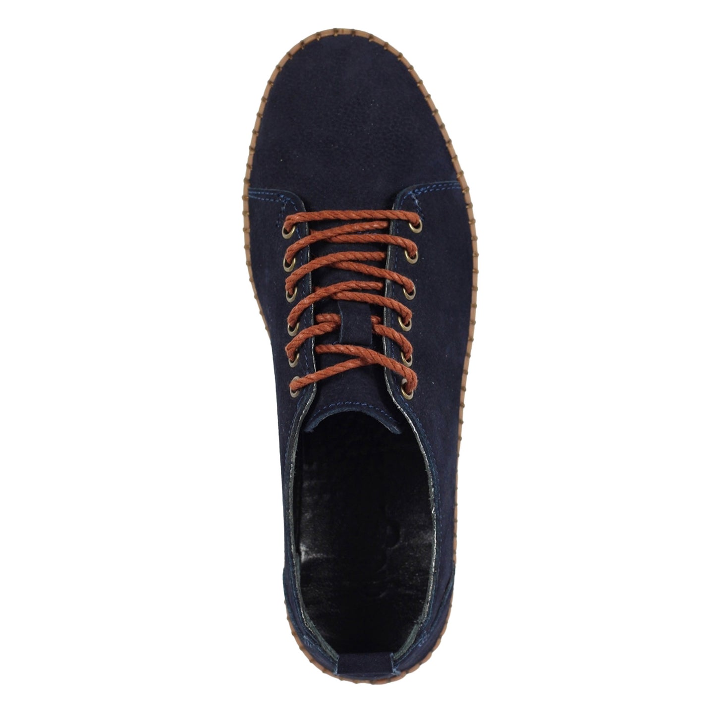 Blue - Lifestyle - Lazy Dogz Womens-Ladies Salvador Suede Shoes